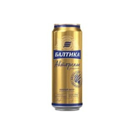 نوشیدنی ماءالشعیر خارجی بالتیکا طلایی روسی baltika (500 میل) بدون الکل