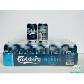 آبجو بدون الکل کارلزبرگ دانمارک carlsberg حجم 330 میل