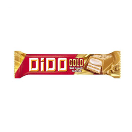 ویفر با مغز شکلات سفید شیری اولکر مدل Dido Gold وزن 36 گرم