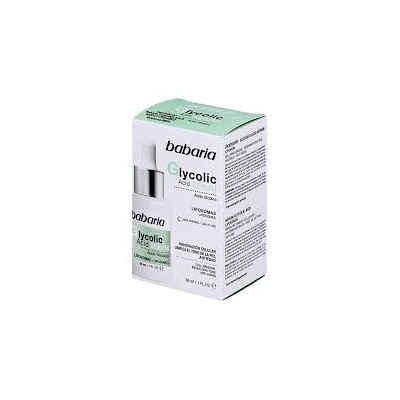 سرم گلیکولیک اسید باباریا با خاصیت لایه برداری و بازسازی پوست حجم 30 میل سرم گلیکولیک اسید باباریا با خاصیت لایه برداری و بازسازی پوست حجم 30 میل