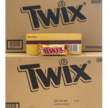 شکلات کاراملی تویکس TWIX 50 گرمی