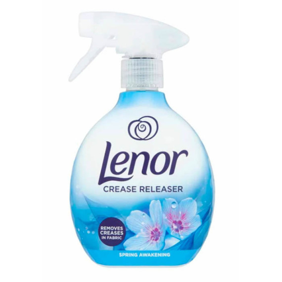 اسپری ضد چروک و اتو کننده لباس لنور lenor رایحه Spring Awakening حجم 500 میل