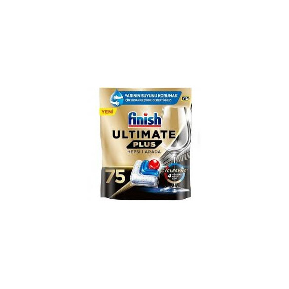 قرص ماشین ظرفشویی فینیش مدل Ultimate Plus Hepsi 1 Arada بسته 75 عددی