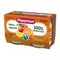 پوره میوه ایتالیایی پلاسمون با سیب و پرتقال PLASMON MELA AGRUMI بسته دو عددی 240 گرم