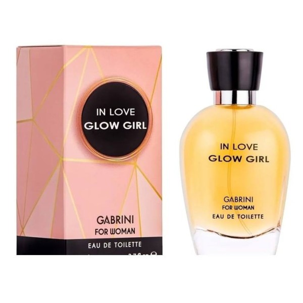 ادکلن زنانه گابرینی Gabrini مدل In Love Glow Girl حجم 100 میل
