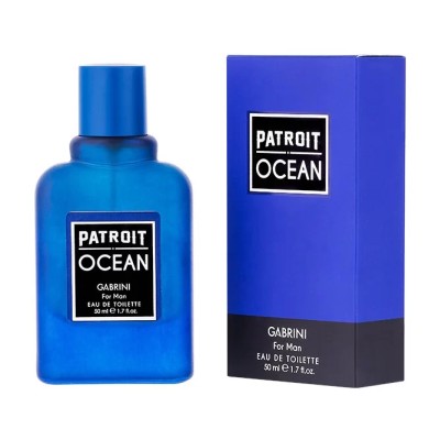 ادکلن مردانه گابرینی Gabrini مدل Patroit Ocean حجم 50 میل ادکلن مردانه گابرینی Gabrini مدل Patroit Ocean حجم 50 میل