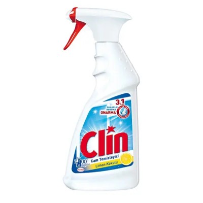 اسپری شیشه پاک کن کلین clin با رایحه لیمو حجم 500 میل اسپری شیشه پاک کن کلین clin با رایحه لیمو حجم 500 میل
