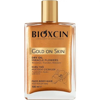 روغن مرطوب کننده و شاین صورت و بدن و مو بیوکسین Bioxin مدل Gold On Skin حجم 100 میل روغن مرطوب کننده و شاین صورت و بدن و مو بیوکسین Bioxin مدل Gold On Skin حجم 100 میل