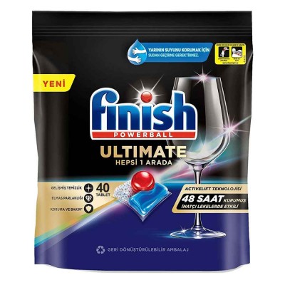 قرص ماشین ظرفشویی فینیش مدل Ultimate Hepsi 1 Arada بسته 40عددی قرص ماشین ظرفشویی فینیش مدل Ultimate Hepsi 1 Arada بسته 40عددی