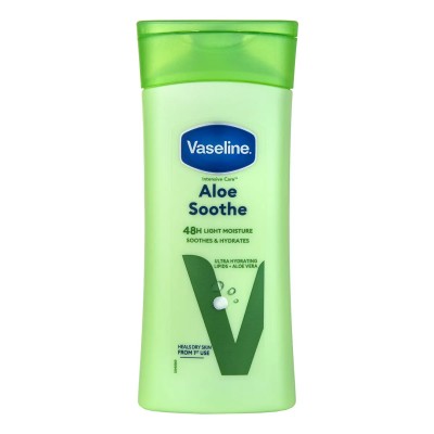 لوسیون بدن وازلین مدل Aloe Soothe حجم 200 میل