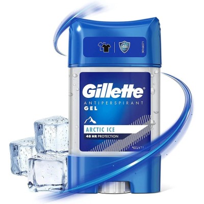استیک ژله ای ضد تعریق مردانه ژیلت مدل Arctic Ice حجم 70 میل استیک ژله ای ضد تعریق مردانه ژیلت مدل Arctic Ice حجم 70 میل