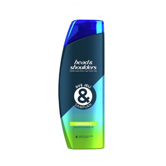 شامپو سر و بدن هد اند شولدرز 360mil مدل Refreshing ا Head & Shoulders Refreshing Şampuan ve Duş Jeli