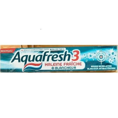 خمیر دندان 3 کاره آکوا فرش Aquafresh