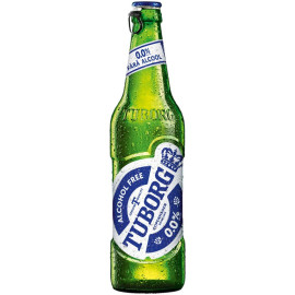 نوشیدنی آبجو بدون الکل توبورگ کلاسیک شیشه ای 330 میل tuborg