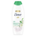 شامپو بدن و ژل حمام مرطوب کننده داوو/Dove خیار و چای سبز ۷۵۰ میل ا Dove bath gel 750 ml. Cucumber & green