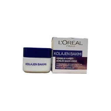 کرم آبرسان و پرکننده خطوط لورال کلاژن LOreal Collagen Moisture Filler حجم 50 میلی لیتر